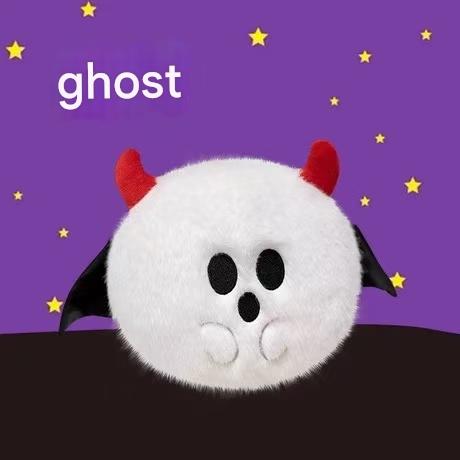 Halloween Gift Funny Plush Bat Spider Skull Pumpkin Ghost Doll Ornaments Unique Gift Ideas