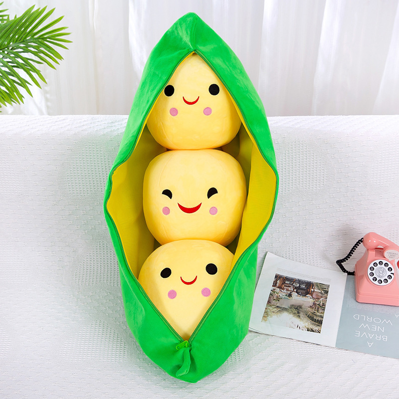 Yellow Bean Creative Plant Pillow