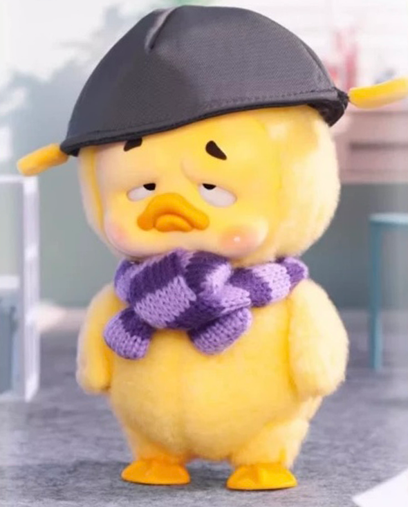 6.3 inch Sentiment Upset duck Series Of Trendy Toys Plush Dolls