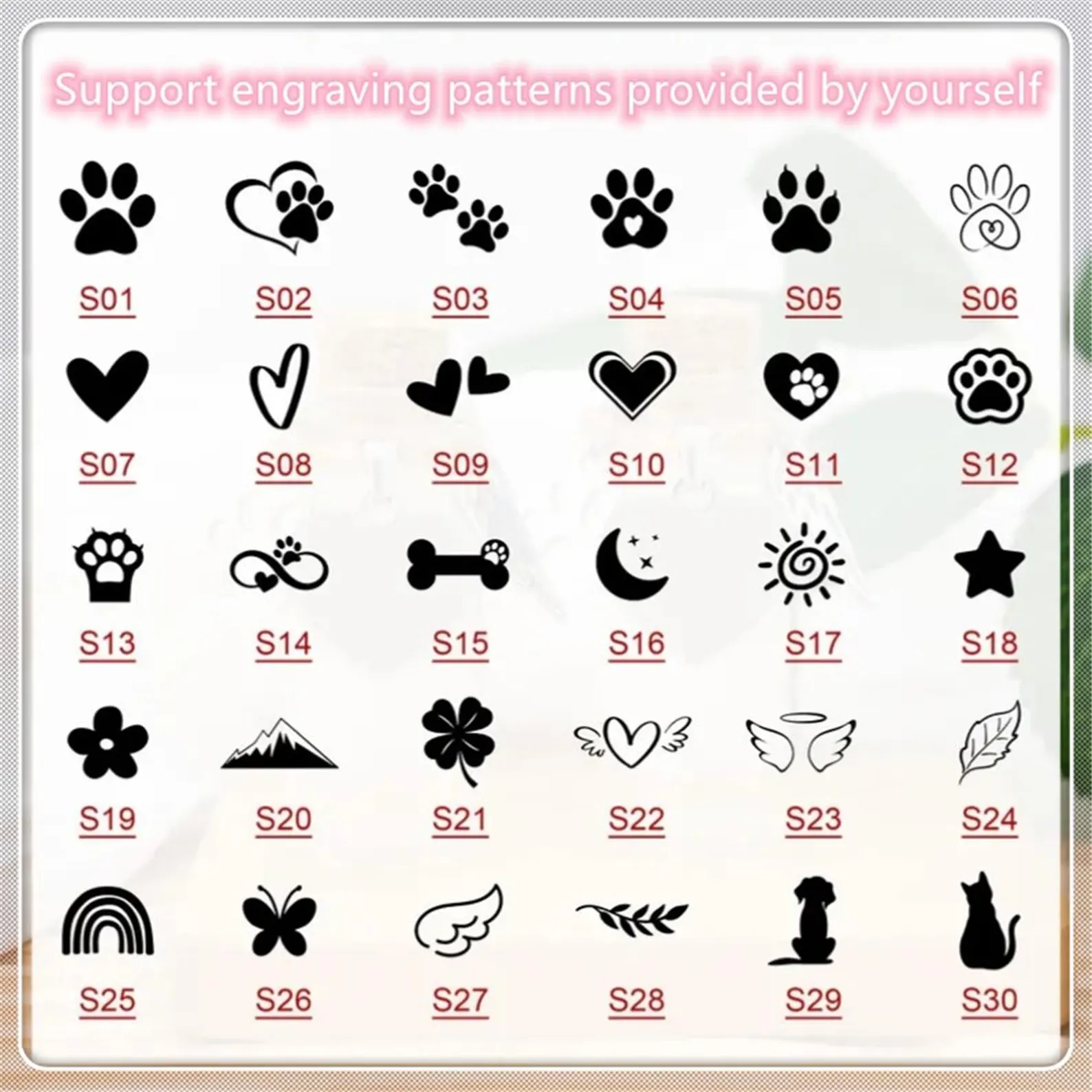 DIY Pet Fur Memorial Keychain – Clear Resin Fillable Pendant with Dog Portrait – Personalized Pet Hair Keepsake & Custom Engravable Charm
