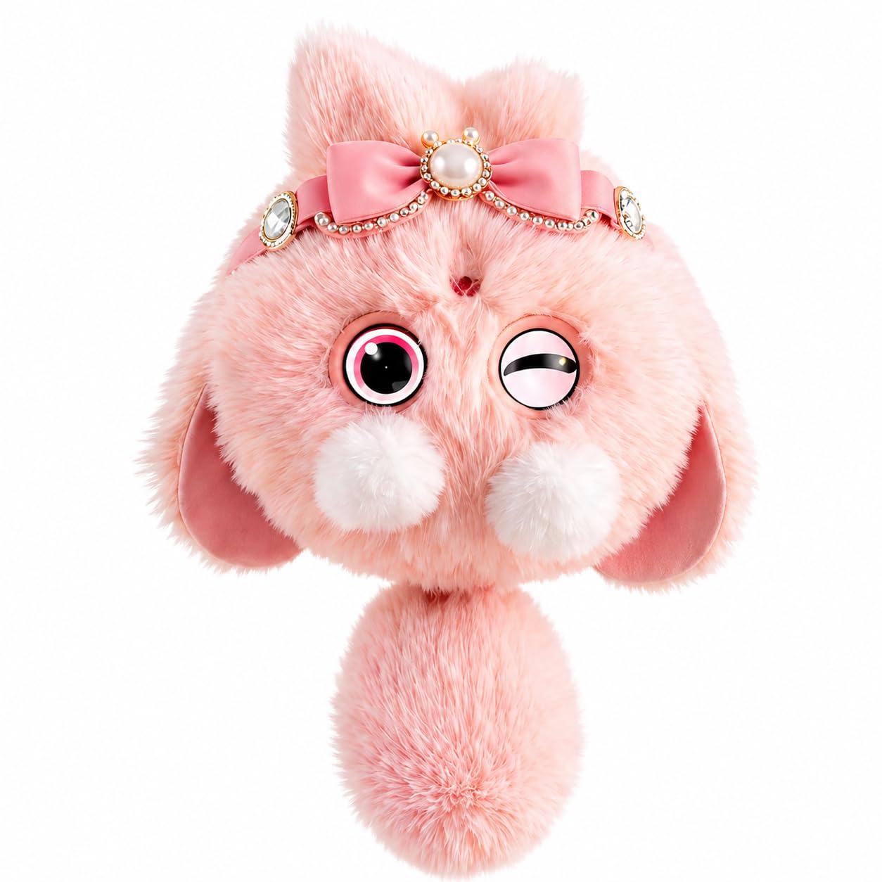 AI interactive companion robot plush toy for emotional support and anxiety relief