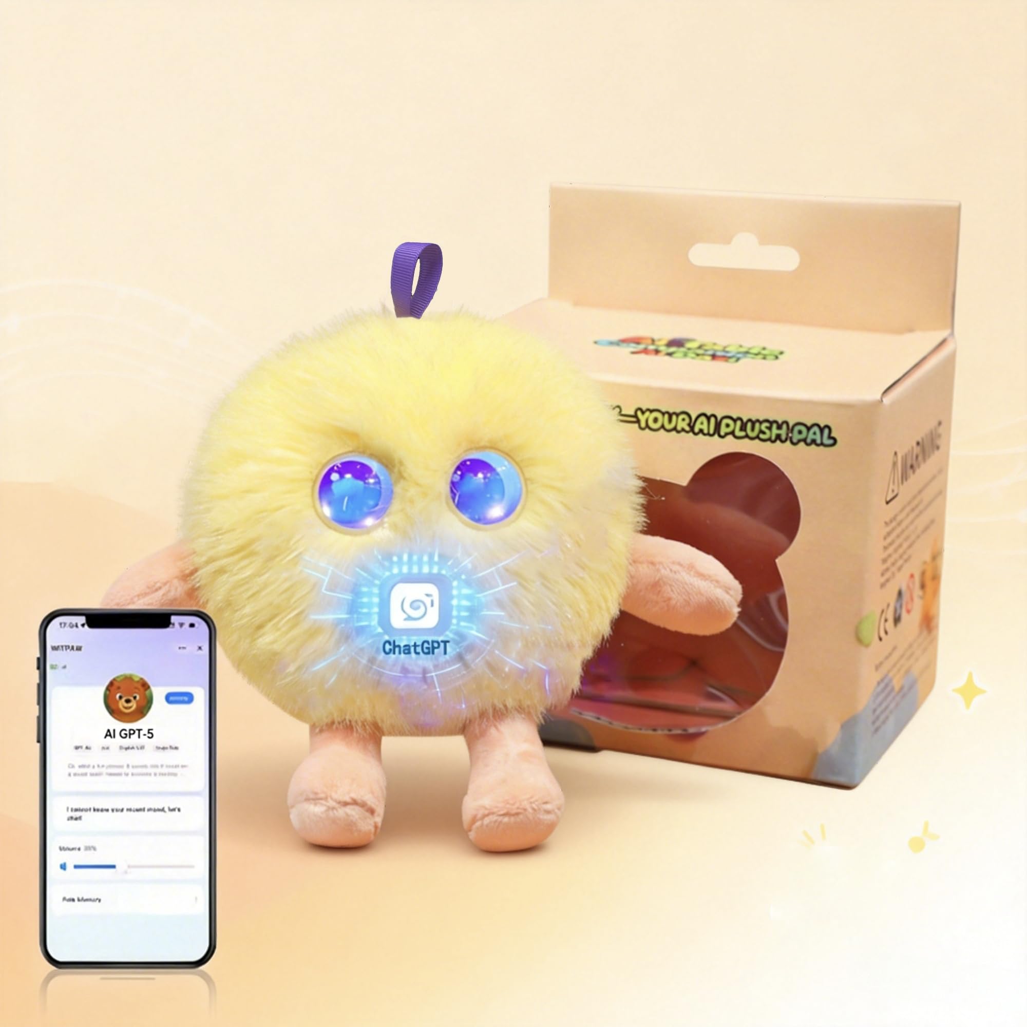 AI Plush Doll Emotion Stuffed Toy