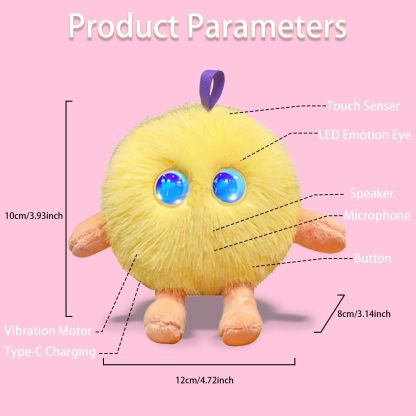 AI Plush Doll Emotion Stuffed Toy