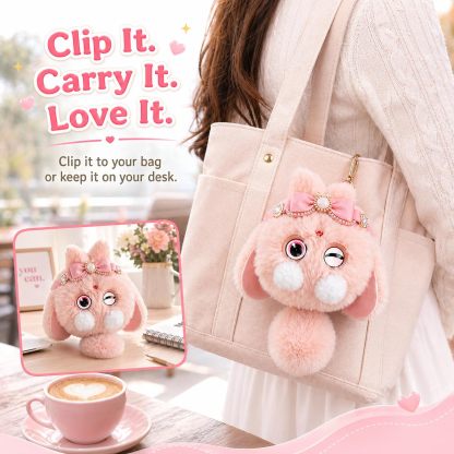 AI Plush Doll Interactive Talking Stuffed Animal Cute Smart Bag Charm