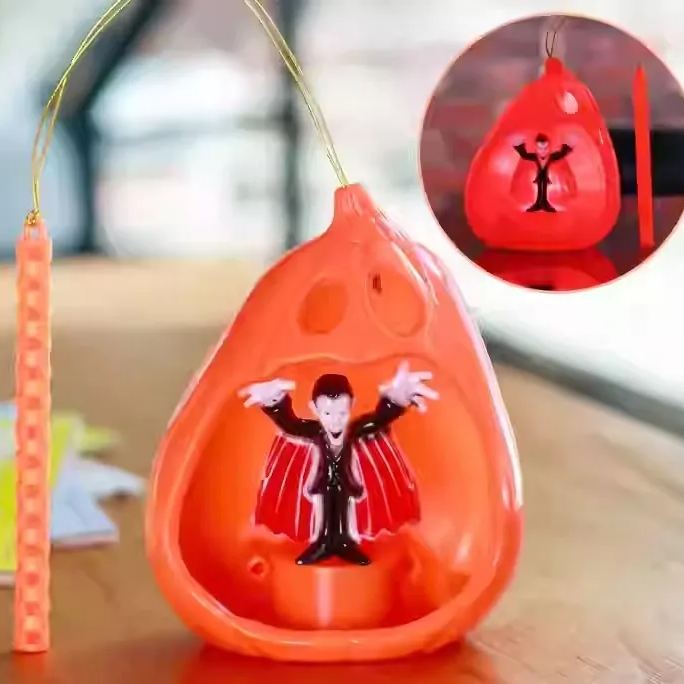 Handmade DIY Halloween Gift Pumpkin Lantern Decorations Children's Portable Luminous Lanterns Kits 3pcs