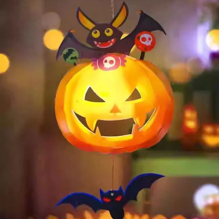 Handmade DIY Halloween Gift Pumpkin Lantern Decorations