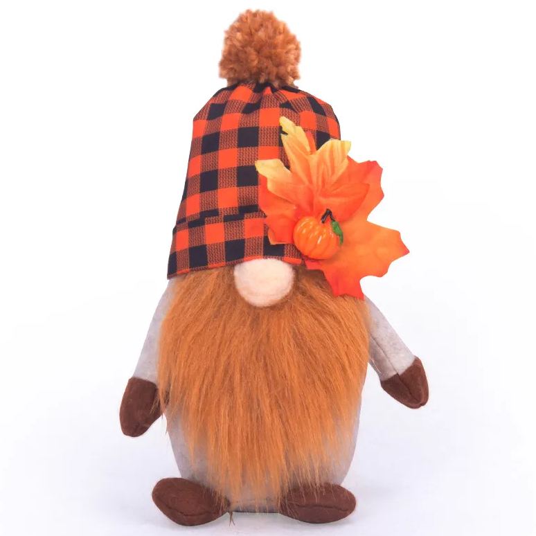 Thanksgiving Decorations Home Decor Plush Toy Dwarf Doll Faceless Soft Toy -Men
