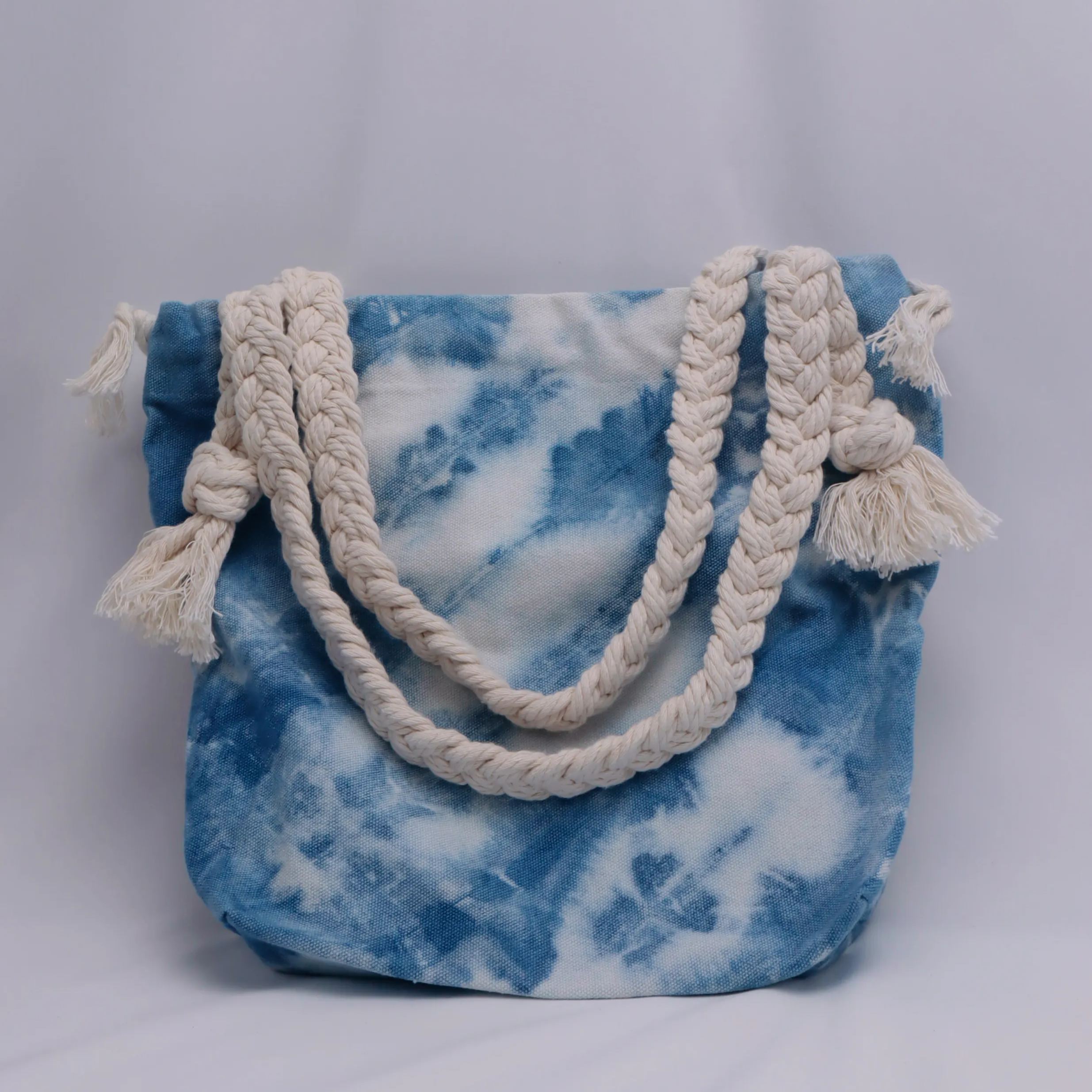 Blue Tote Bags