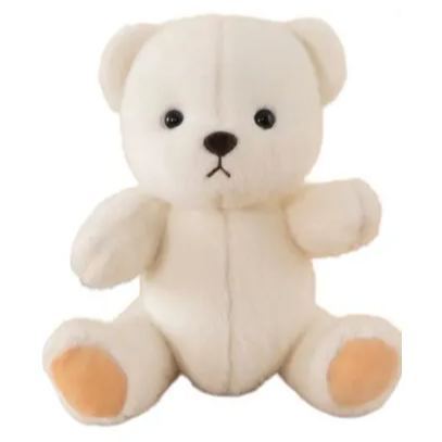 Jointed Bear Doll (No Blush) 30cm Lina Bear Jointed Plush Doll Dressed with Outfits for Creative Posing Cute Jointed Stuffed Animal Toy Gift for Girls