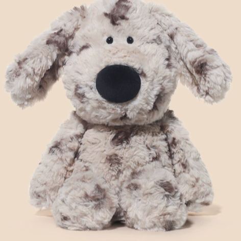 Danny Dog Plush Toy Ultra-Soft Spotted Puppy Cute Stuffed Animal for all Ages  Huggable Comfort Toy Best Birthday Gift for everyone