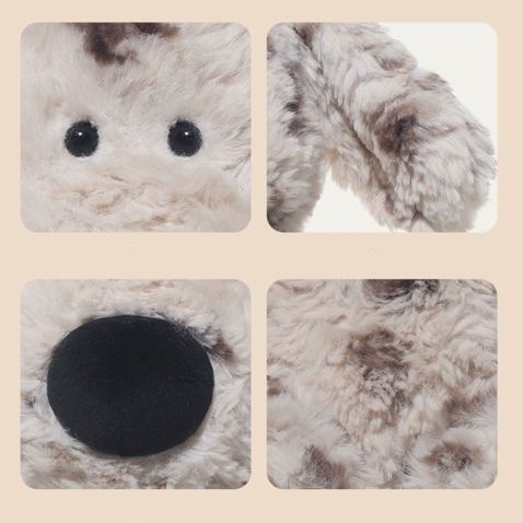 Danny Dog Plush Toy Ultra-Soft Spotted Puppy Cute Stuffed Animal for all Ages  Huggable Comfort Toy Best Birthday Gift for everyone