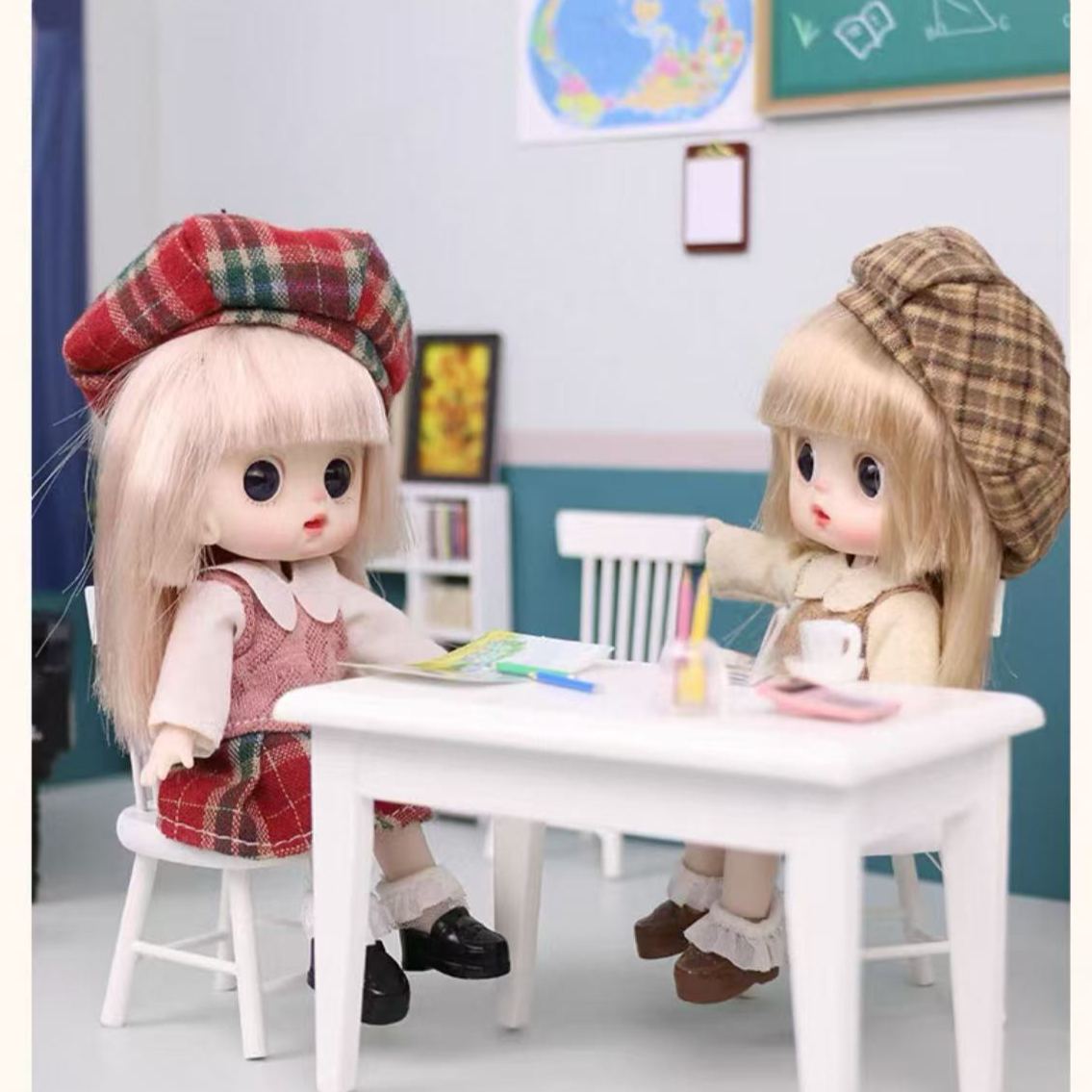 Multi-joint movable fashion simulation doll toy can be changed into a variety of custom posture styles toy gifts