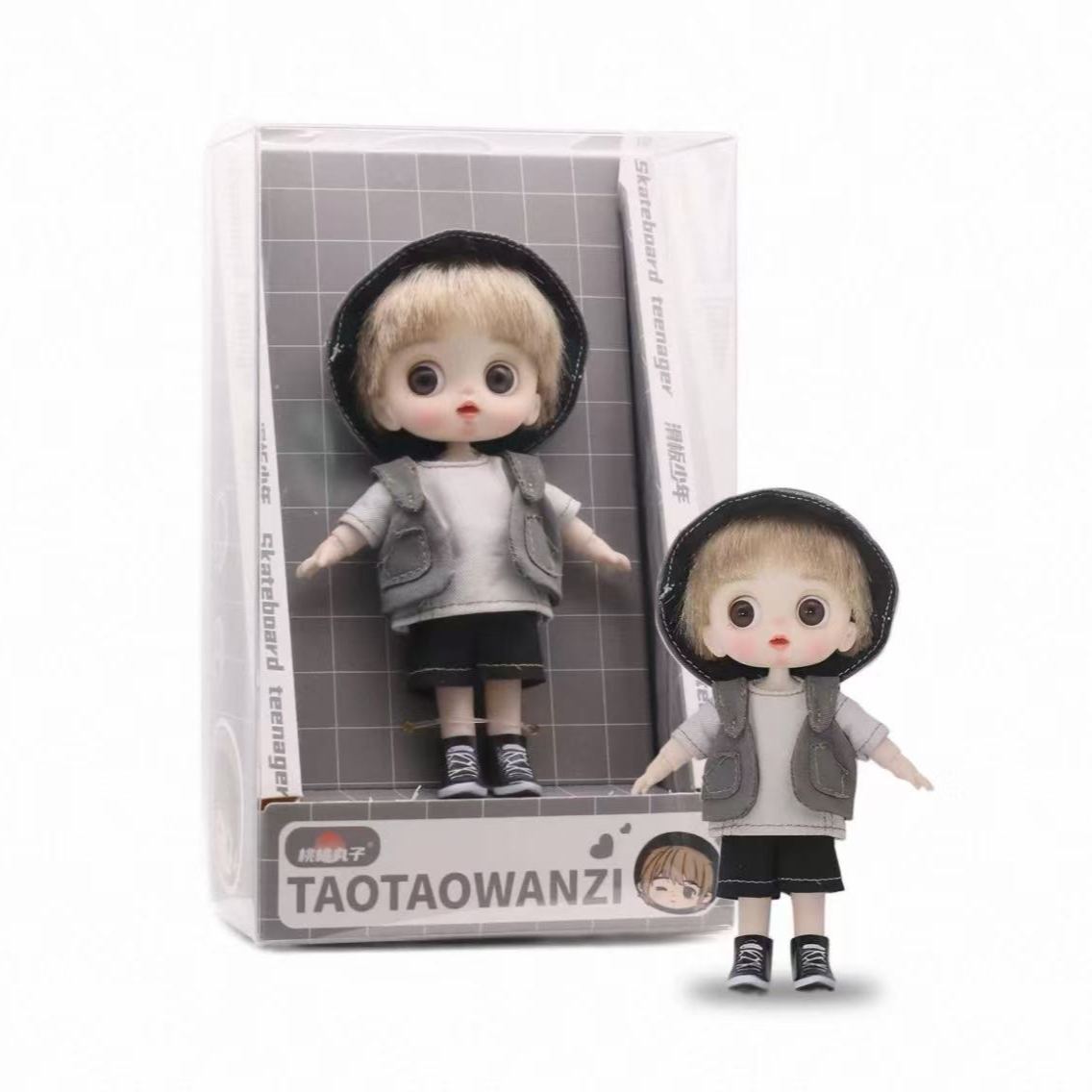 Multi-joint movable fashion simulation doll toy can be changed into a variety of custom posture styles toy gifts