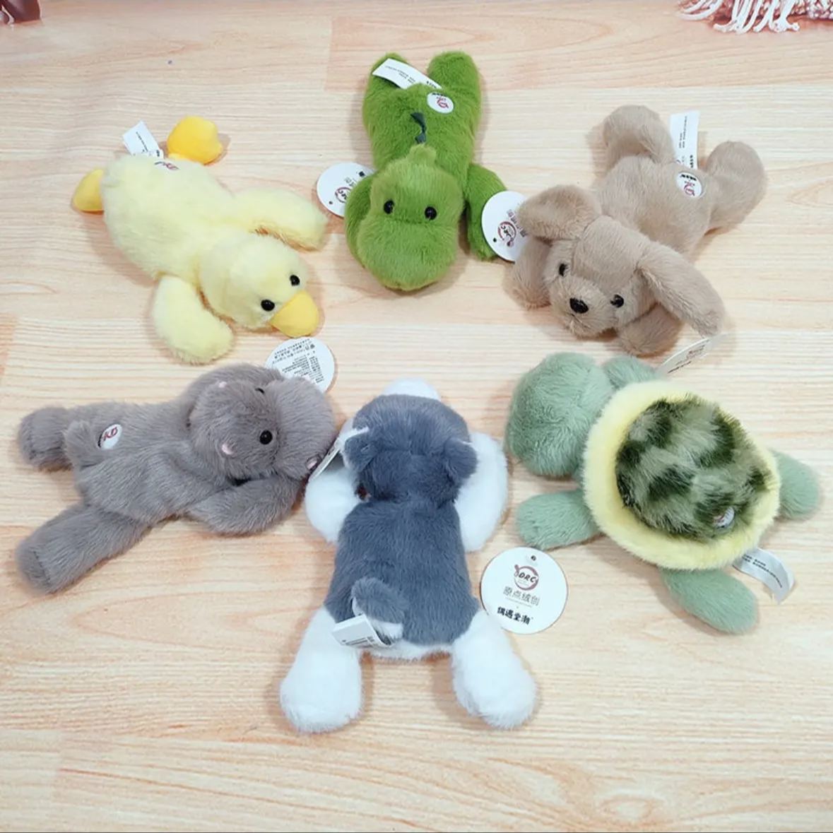 Lying doll cute lying flat series plush doll palm treasure table accompanied plush toy ornament doll