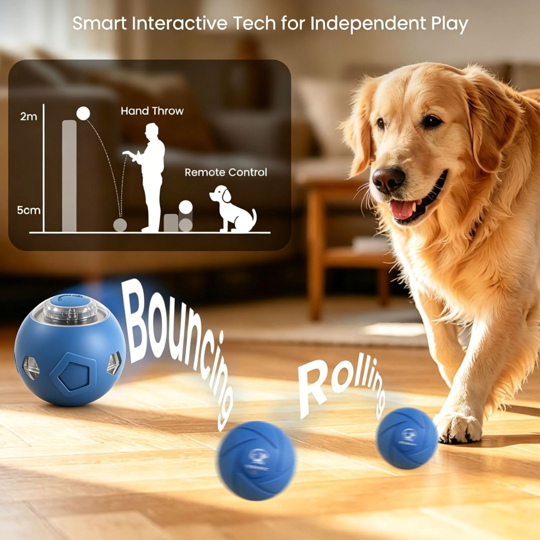 Smart Interactive Pet Ball for Pets