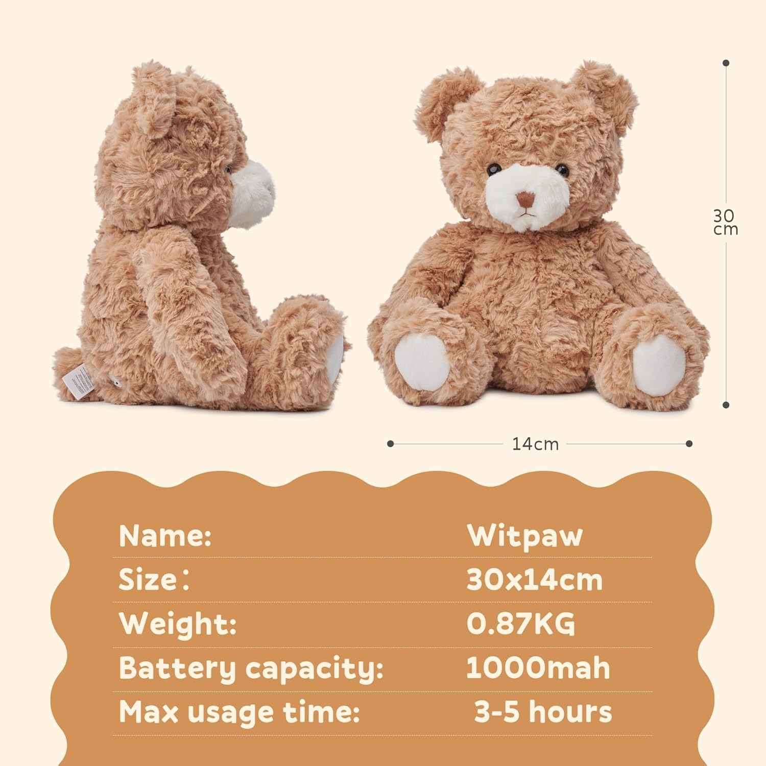 AI Talking Teddy Bear Screen-Free Interactive Plush Companion