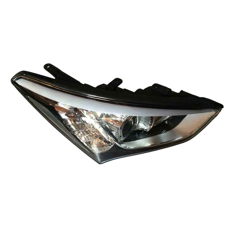Left Headlight Front Lamp Xenon 8 Pins for Hyundai SANTA FE 2012 92101A1100 92102A1100