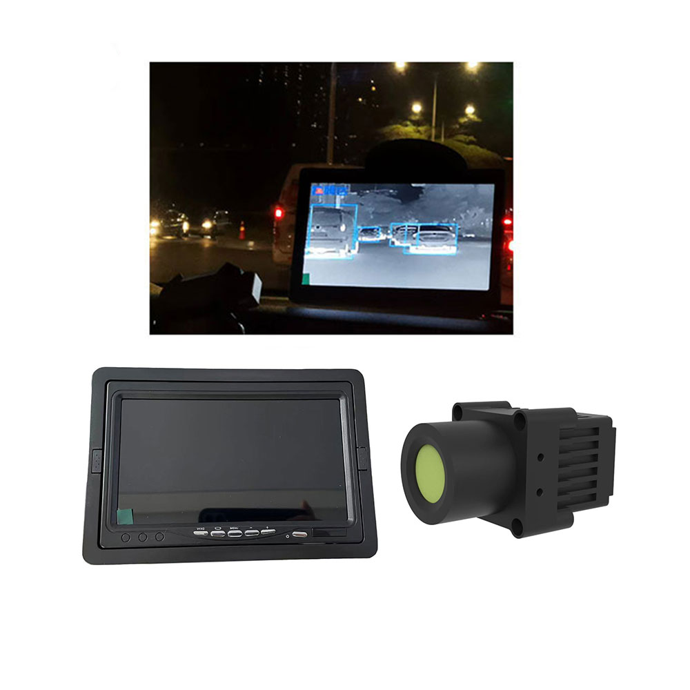 Car Night Vision IP67 Waterproof Avoid Obstacles System Driving Thermal Car Infrared Image Camera Auto Black Box Car Night Vision Camera for Cars