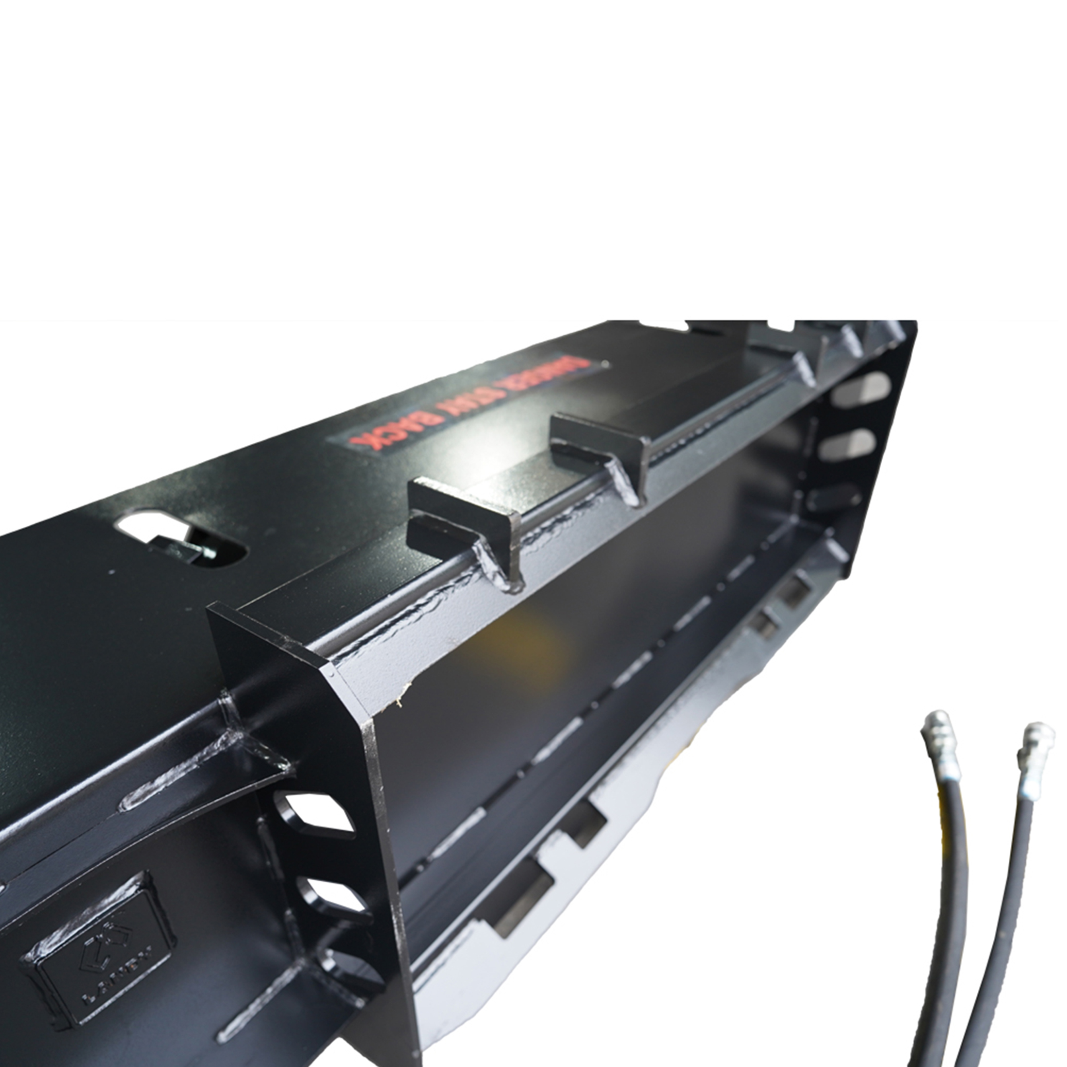 Landy 72" Skid Steer Soil Cultivator & Roto Tiller - 4" Cut Depth, Bi-Directional Rotation - Light Duty Garden Tilling Attachment