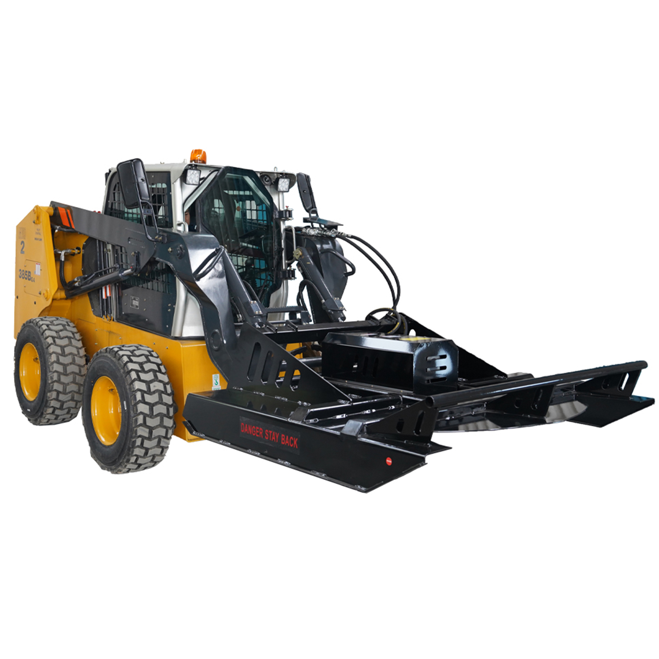 Landy 72" Hydraulic Direct Drive Motor Heavy Duty Brush Mower Cutter