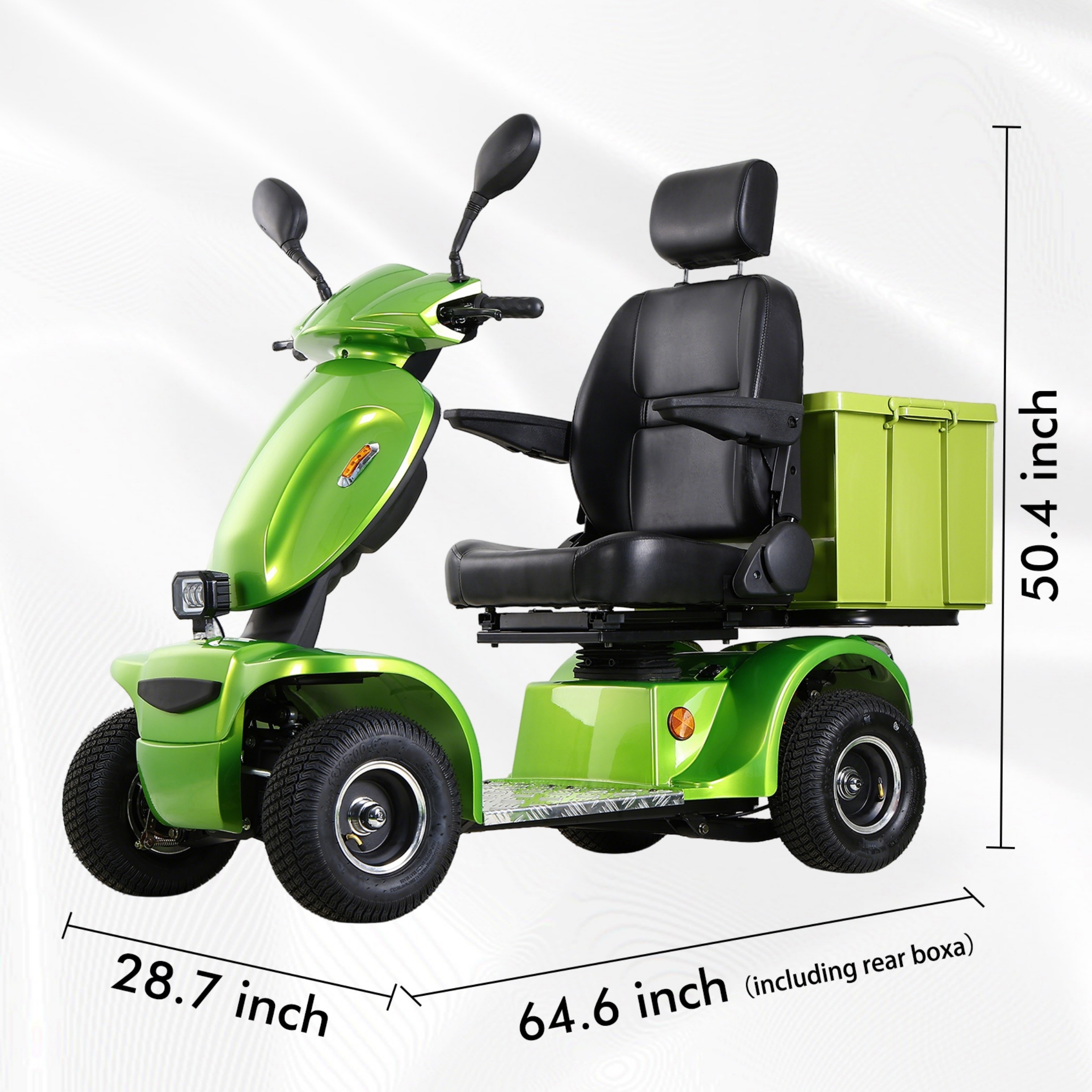 Xlluproid Mobility Scooters for Seniors & All Terrain Heavy Duty Travel Scooter