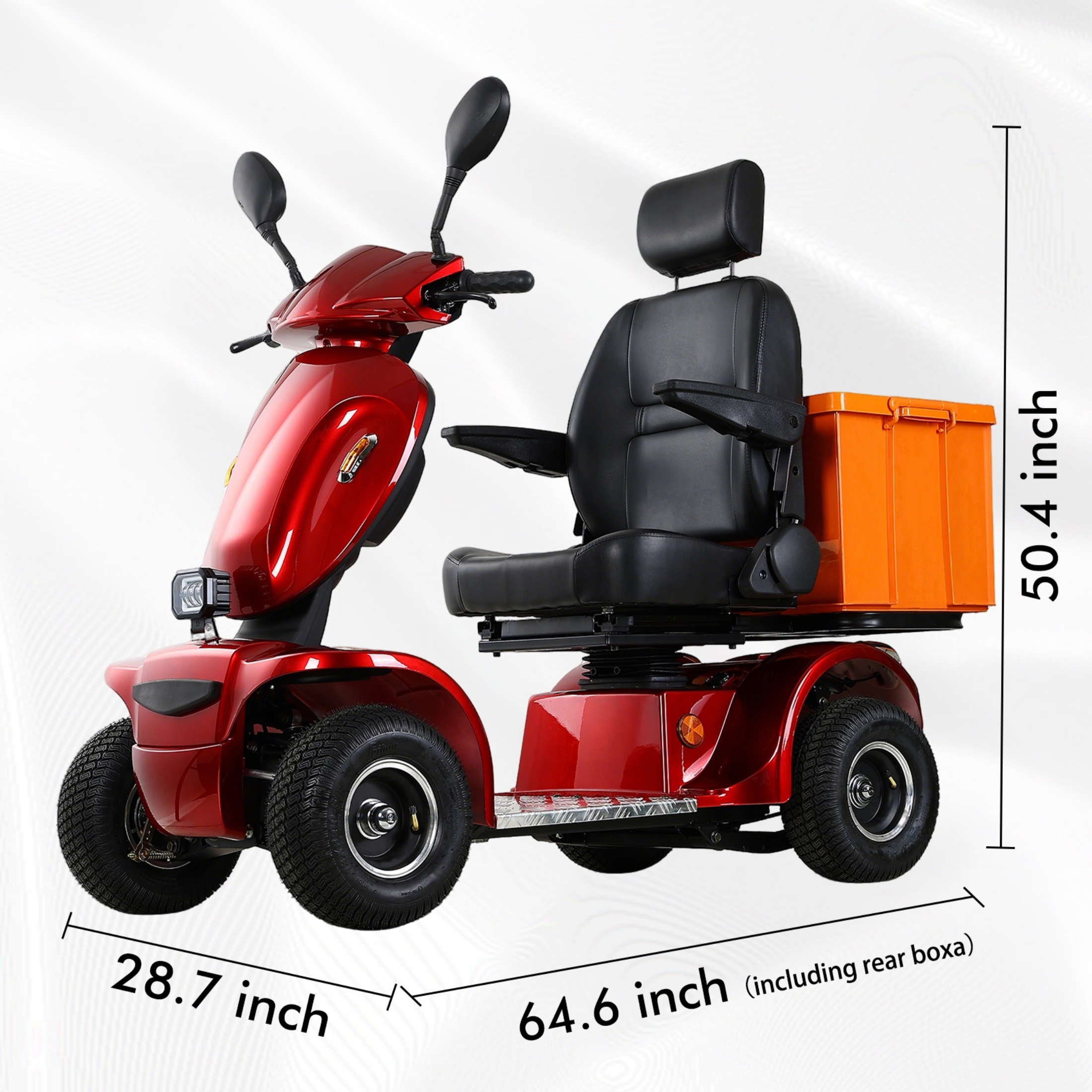 Xlluproid Mobility Scooters for Seniors & All Terrain Heavy Duty Travel Scooter
