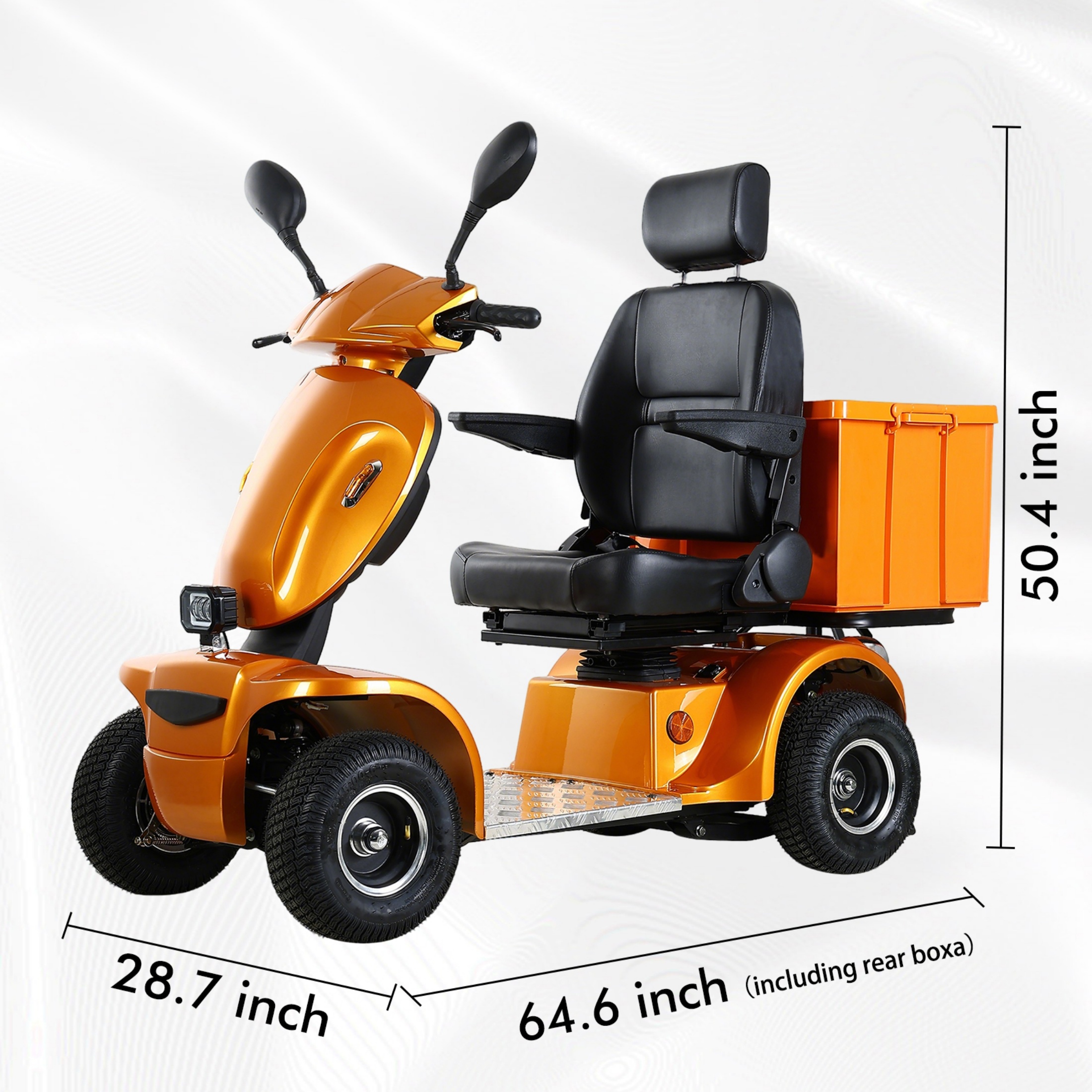 Xlluproid Mobility Scooters for Seniors & All Terrain Heavy Duty Travel Scooter