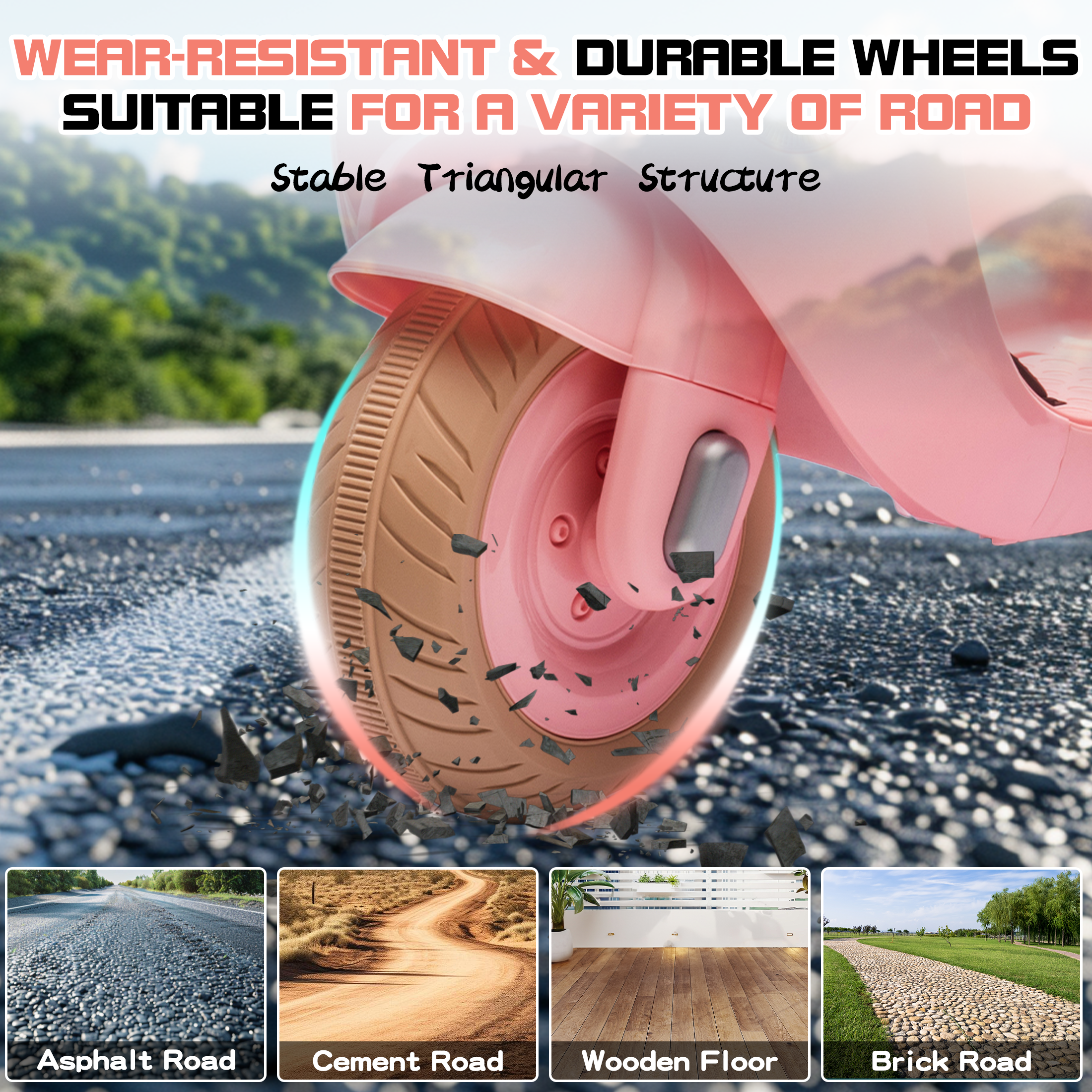 QEEKA 12V Electric Kids Motorcycle,2 Seater Ride on 3 Wheel Scooter,Multi-function player,USB,Bluetooth,light,Backseat flip adult seat,Oversized Storage Box for kids Aged 3-6