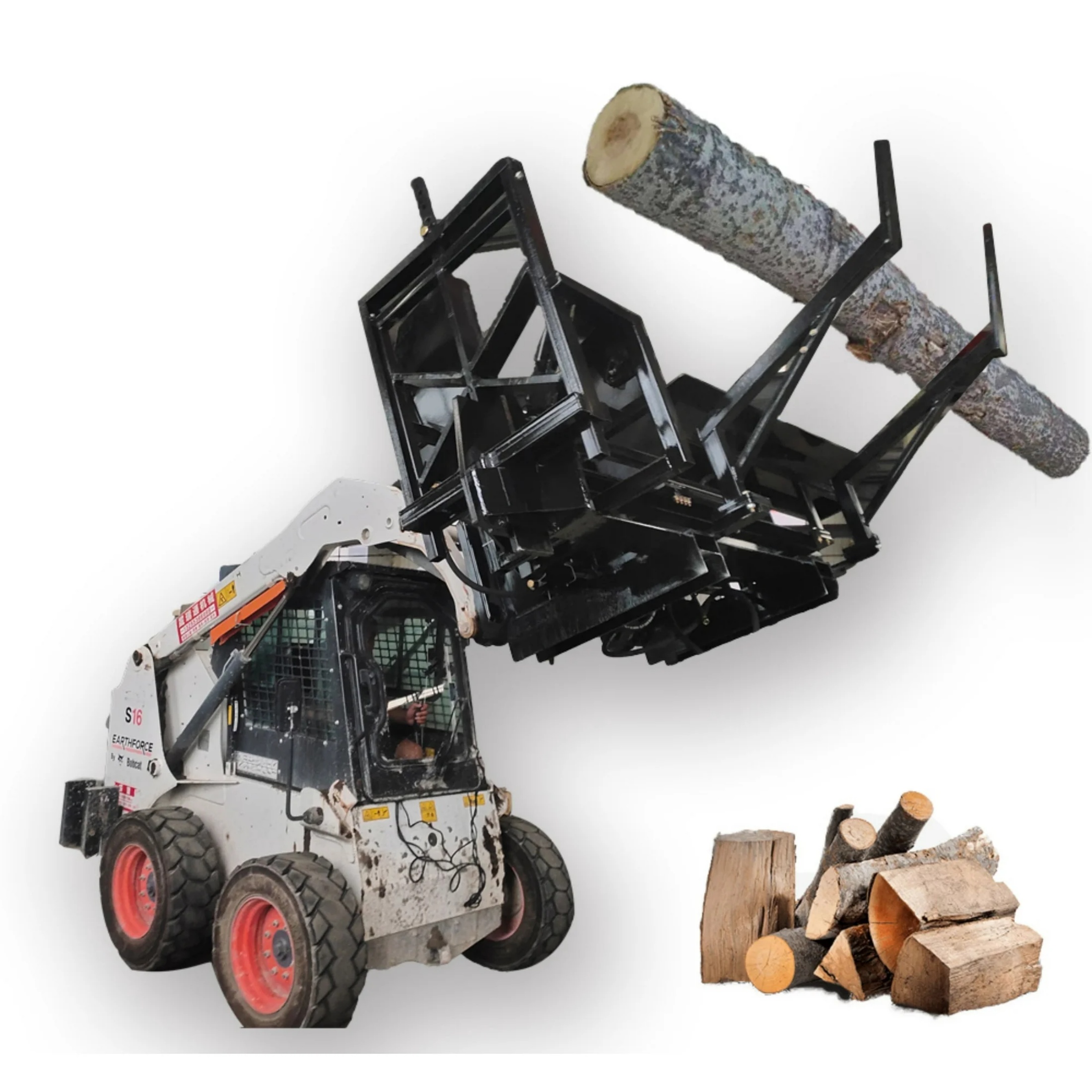 BRT 30-Ton Corded Electric Hydraulic Power Log Splitter
