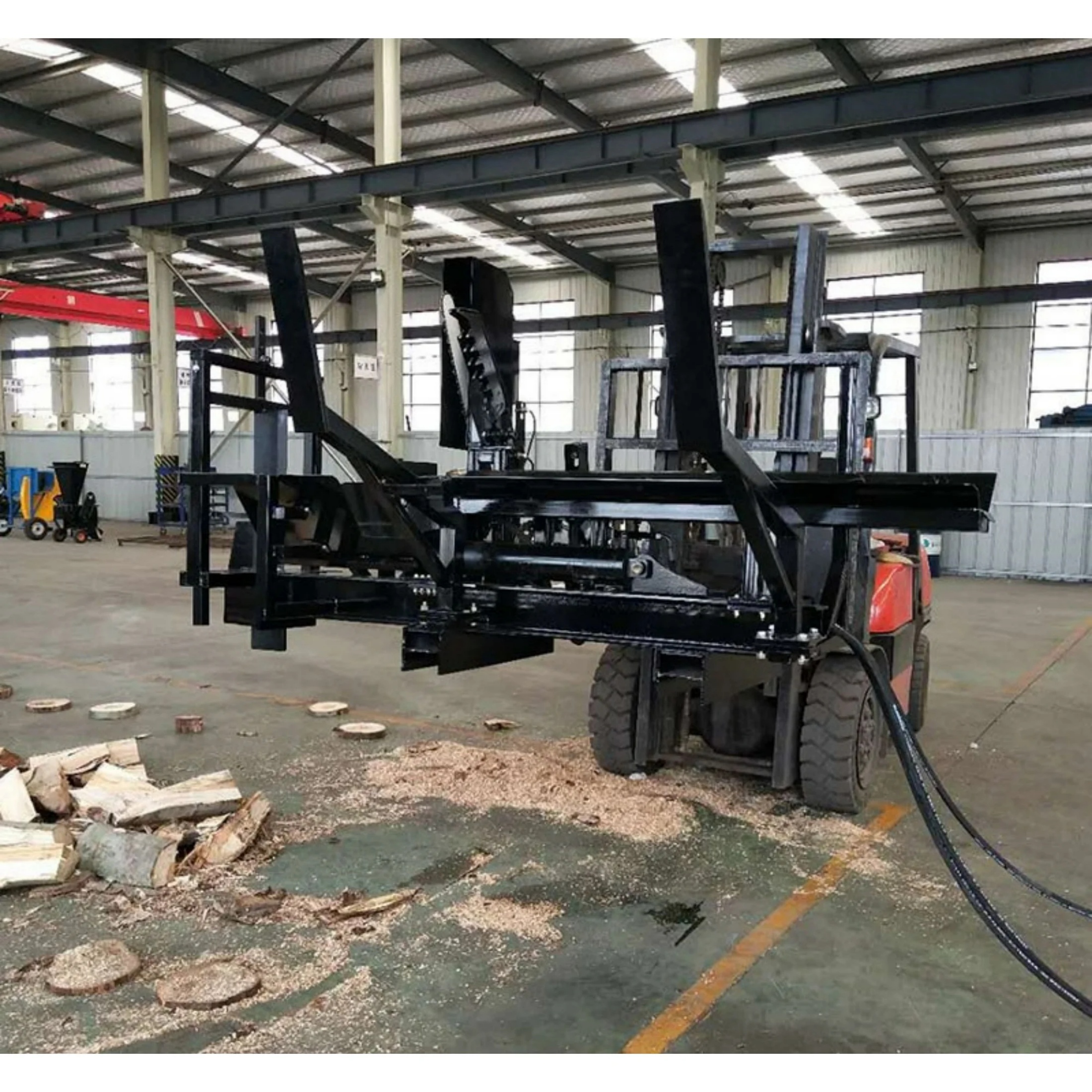 BRT 30-Ton Corded Electric Hydraulic Power Log Splitter