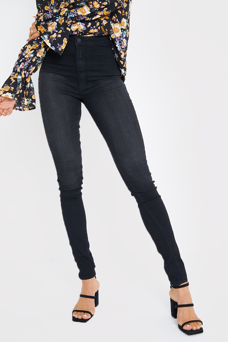 High Waisted Stretch Jegging Jeans