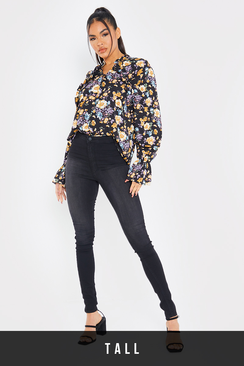 High Waisted Stretch Jegging Jeans