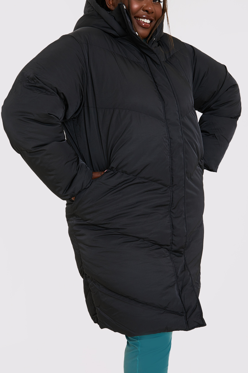 Longline Puffer Coat