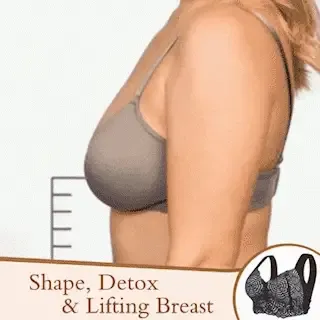 Healthfit Tourmaline Lymphatic Detoxification Shaping and Powerful Lifting & Breast Enhancement Bra