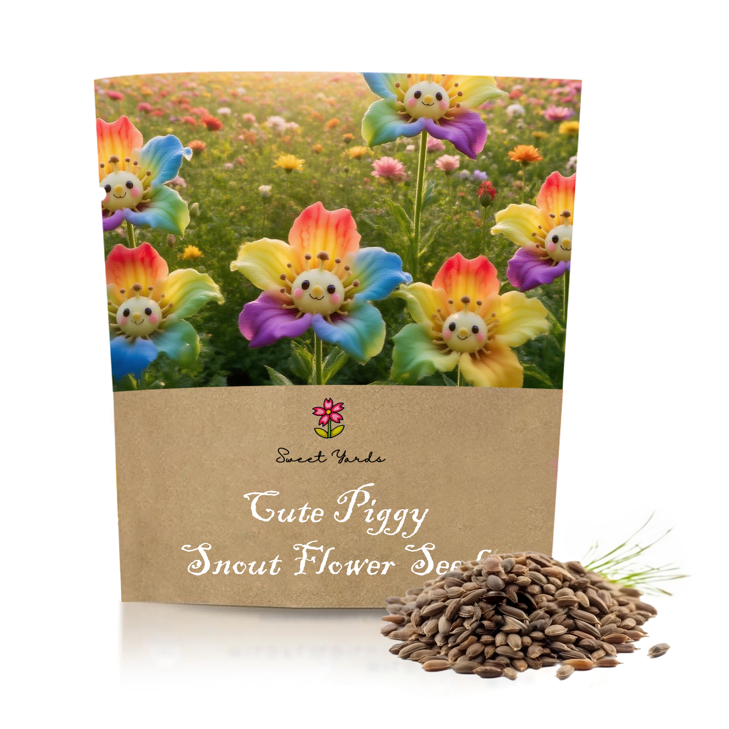 Dazzle Flower Seeds🌸Grow Exquisite, Eye-Catching Flowers --🐽"Cute Piggy Snout Flower"🔥