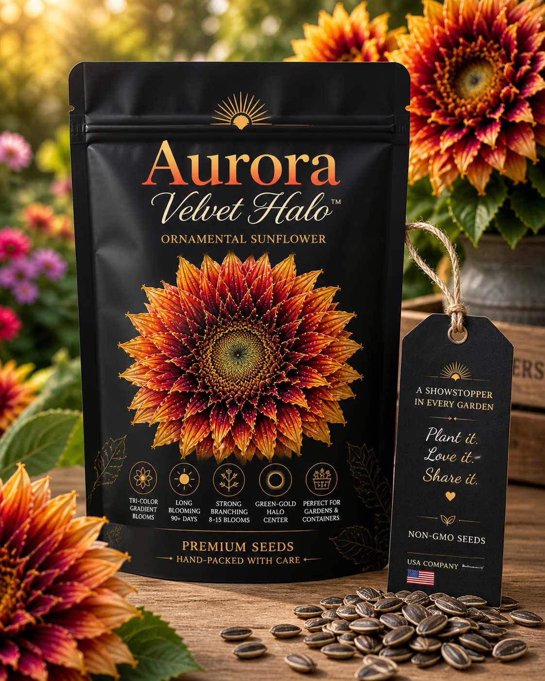Aurora Velvet Halo™
