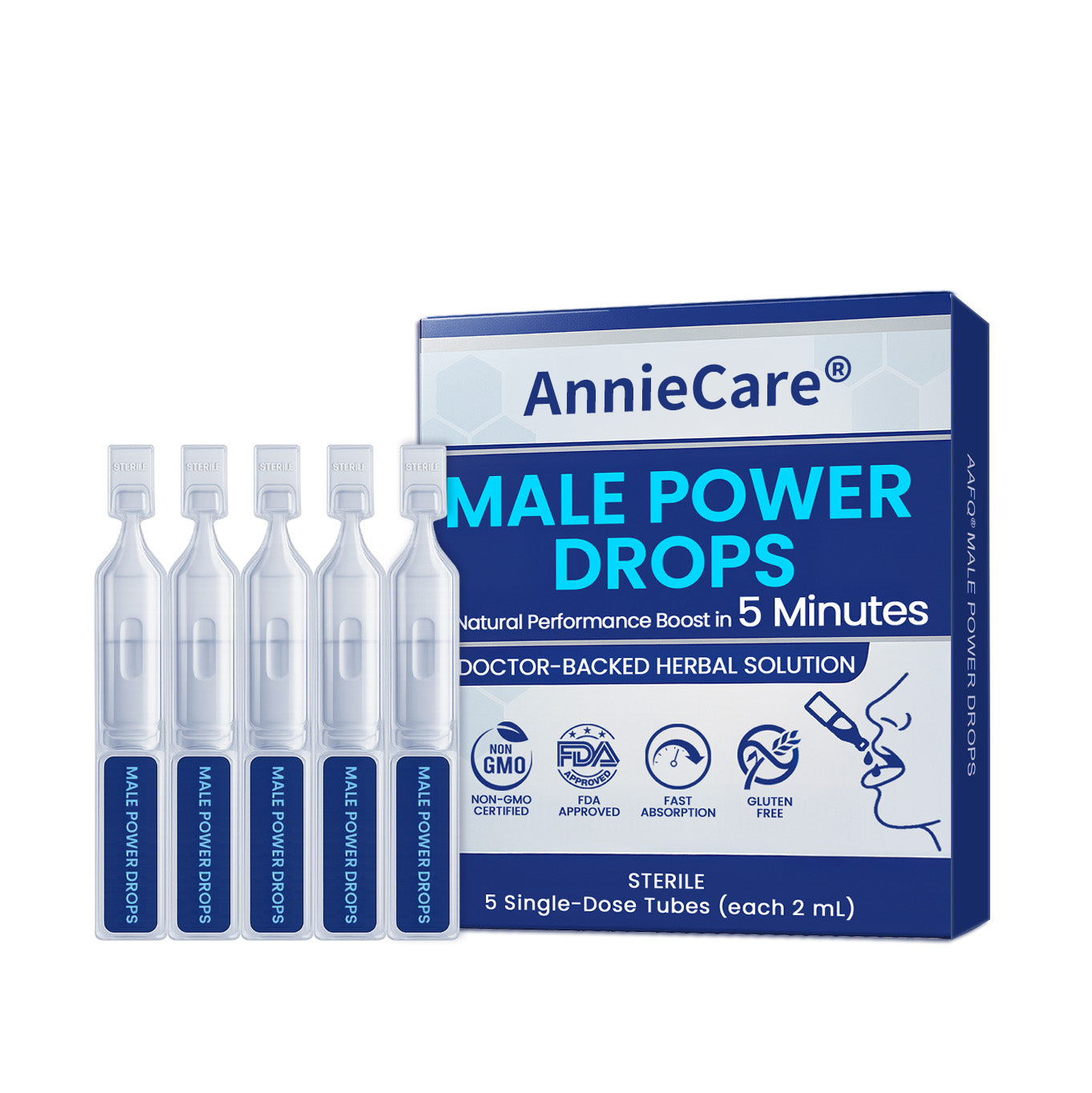 Anniecare® Male Power Drops -Your Pocket-Sized Secret