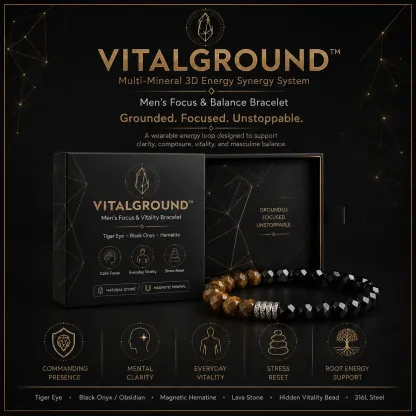 VITALGROUND™ Men’s Focus & Balance Bracelet
