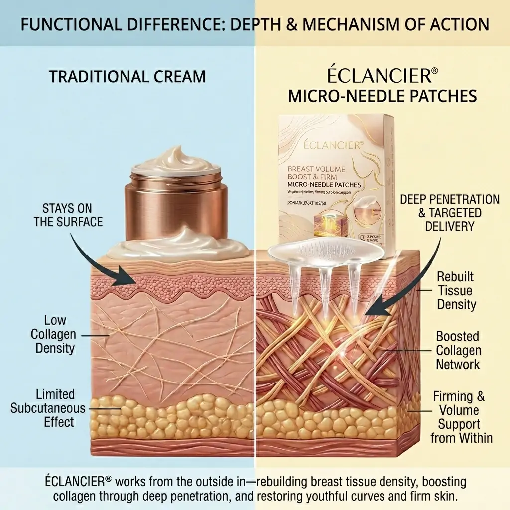 ÉCLANCIER® Targeted Breast Enhancement Advanced Nano Microneedle Patch