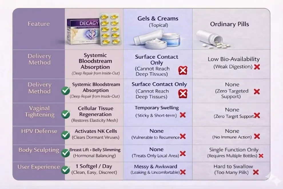 New Clinical Formula🧬DECAGYN™ Intimate Renewal & Defense Complex✅ Vaginal Repair✅ HPV Defense✅ Curve Sculpting
