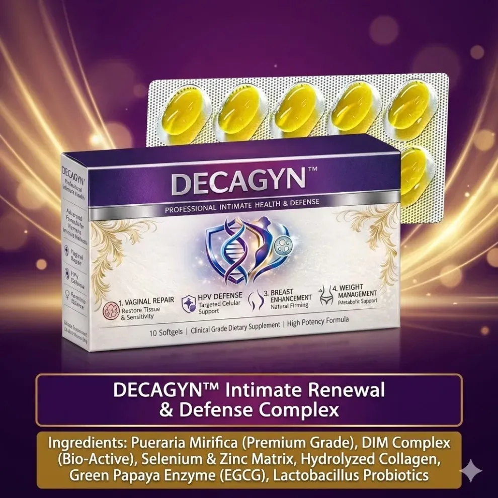 New Clinical Formula🧬DECAGYN™ Intimate Renewal & Defense Complex✅ Vaginal Repair✅ HPV Defense✅ Curve Sculpting