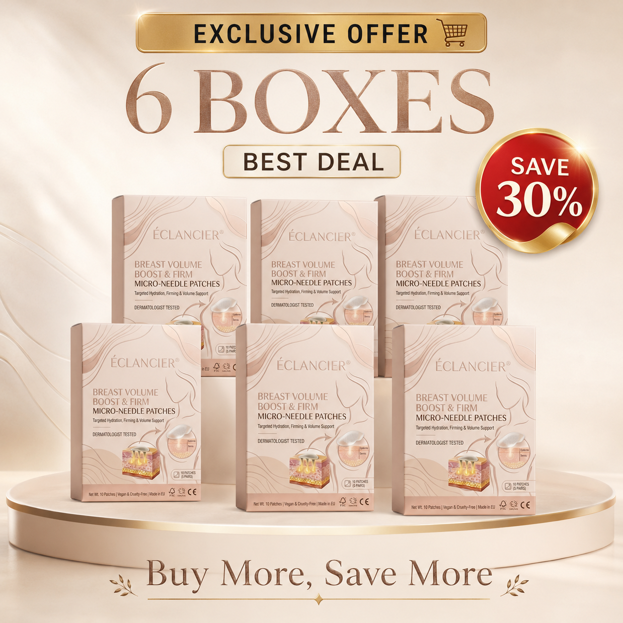 6 Boxes 💕 ⬆️ Correct Severe Sagging 🔥 30% Off 🔥