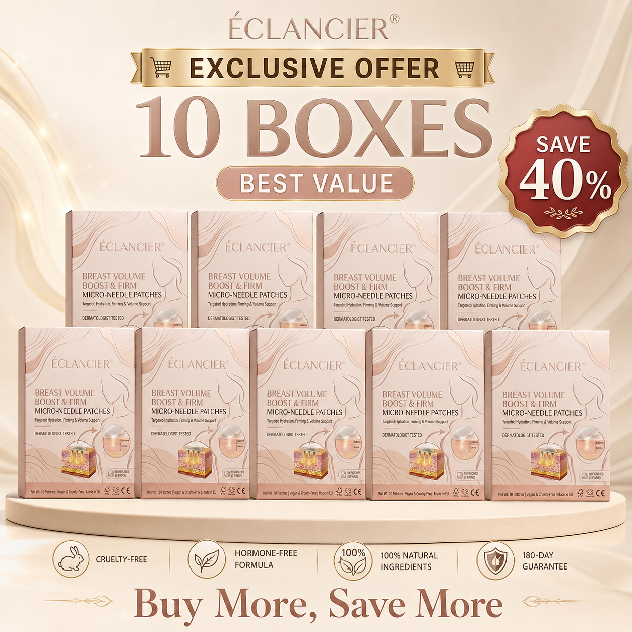 10 Boxes 💕 Health Set: Breast Detox, Prevents Cysts & Fibroids