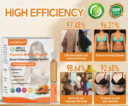 AnnieCare® Pueraria Mirifica Papaya Breast Enhancement Oral Solution📈（𝑭𝒖𝒍𝒍𝒆𝒓 𝑩𝒓𝒆𝒂𝒔𝒕𝒔 - 𝑩𝒐𝒐𝒔𝒕𝒔 𝑭𝒂𝒕 𝑴𝒆𝒕𝒂𝒃𝒐𝒍𝒊𝒔𝒎 - 𝑹𝒆𝒔𝒕𝒐𝒓𝒆𝒔 𝑺𝒌𝒊𝒏 𝑬𝒍𝒂𝒔𝒕𝒊𝒄𝒊𝒕𝒚）