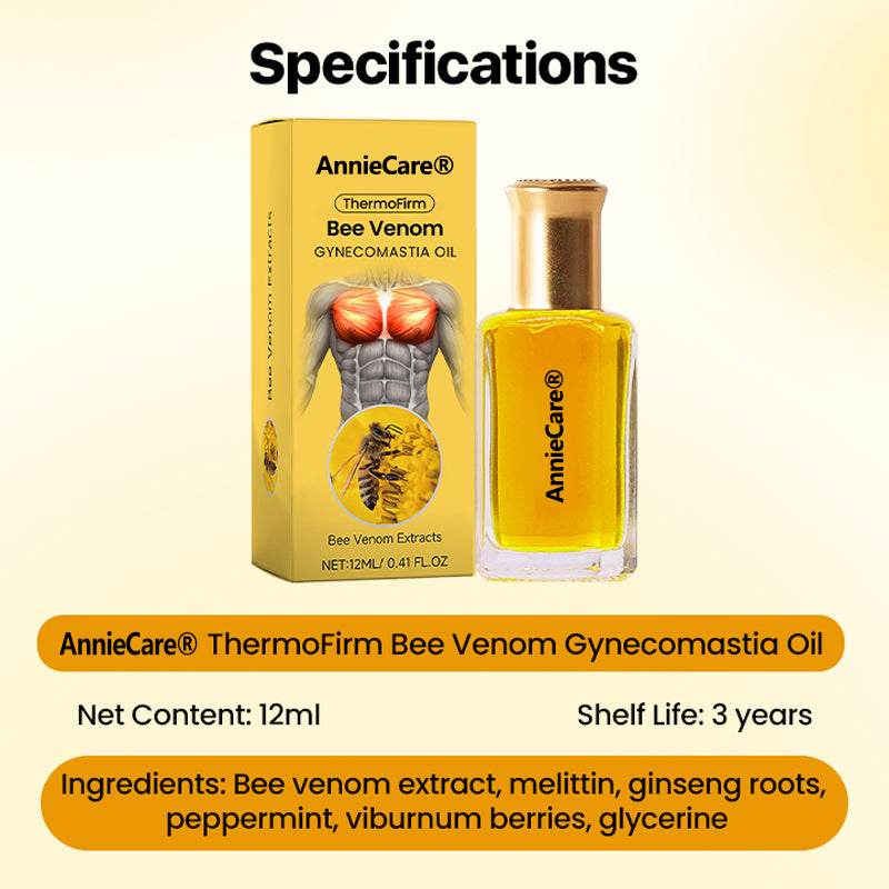 AnnieCare® ThermoFirm Bee Venom Gynecomastia-Oil