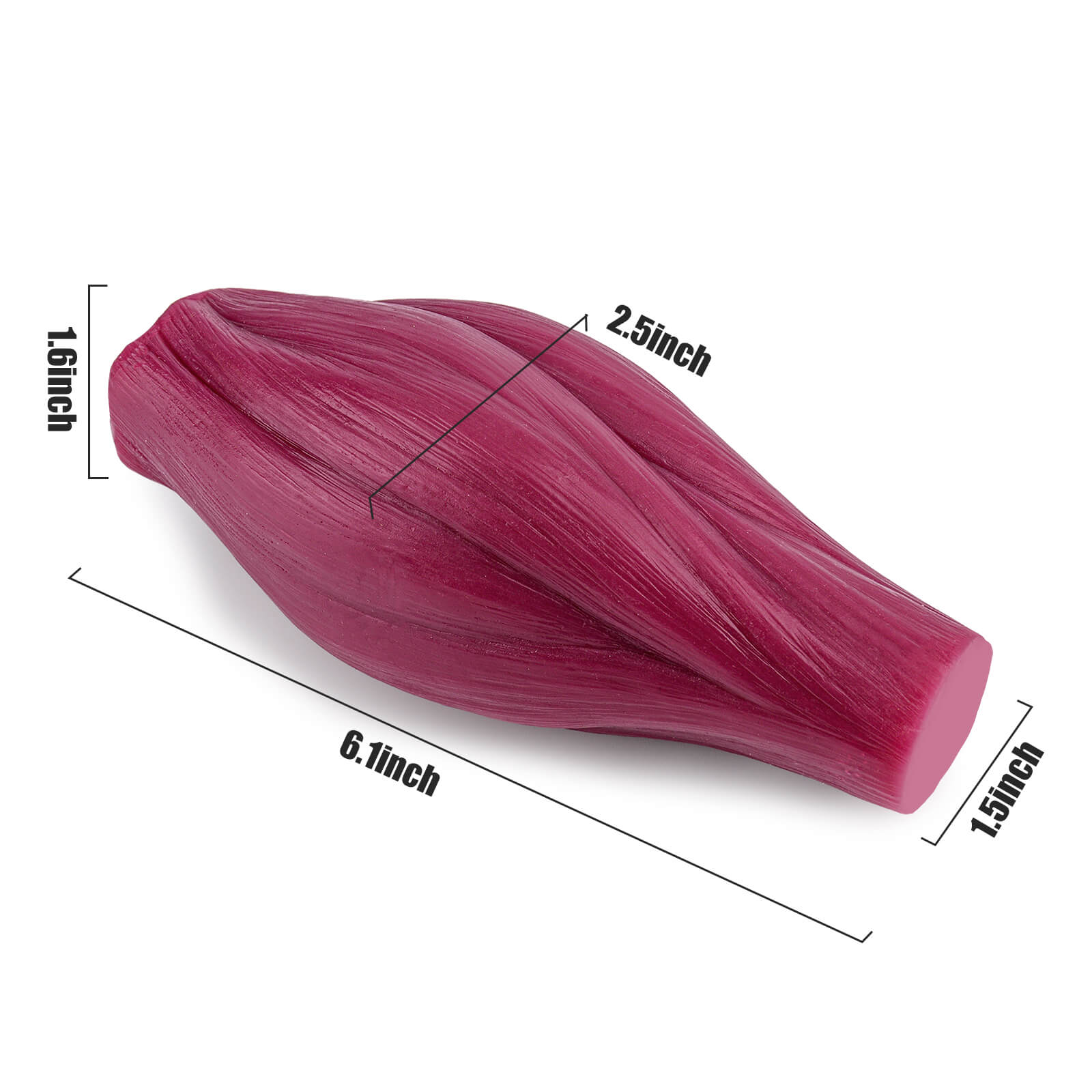 1lb Rectangle Muscle Replica Size
