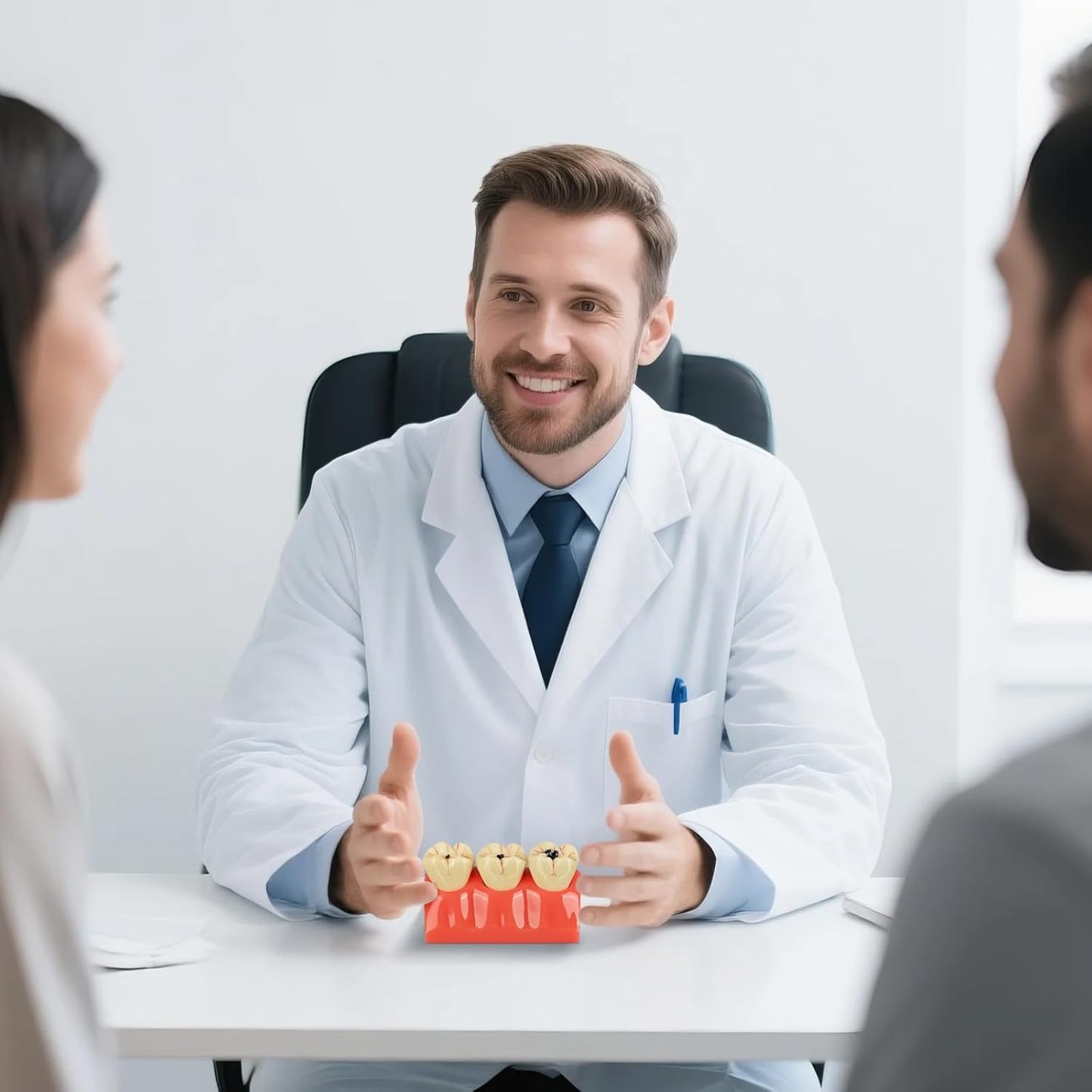 4X Dental Caries Tooth Model for Oral Health Education