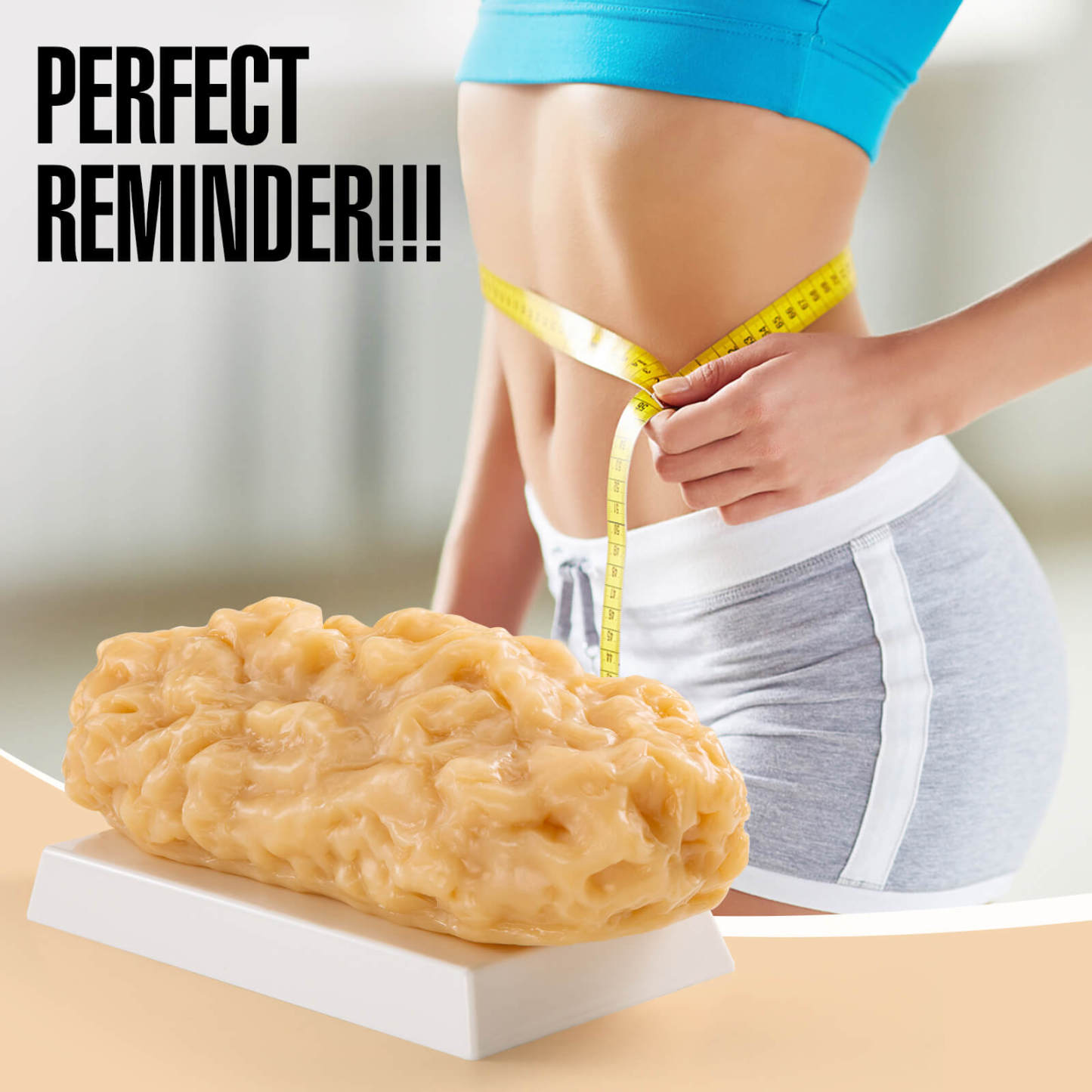 5 lbs Body Fat Replica Visual Reminder and Motivation