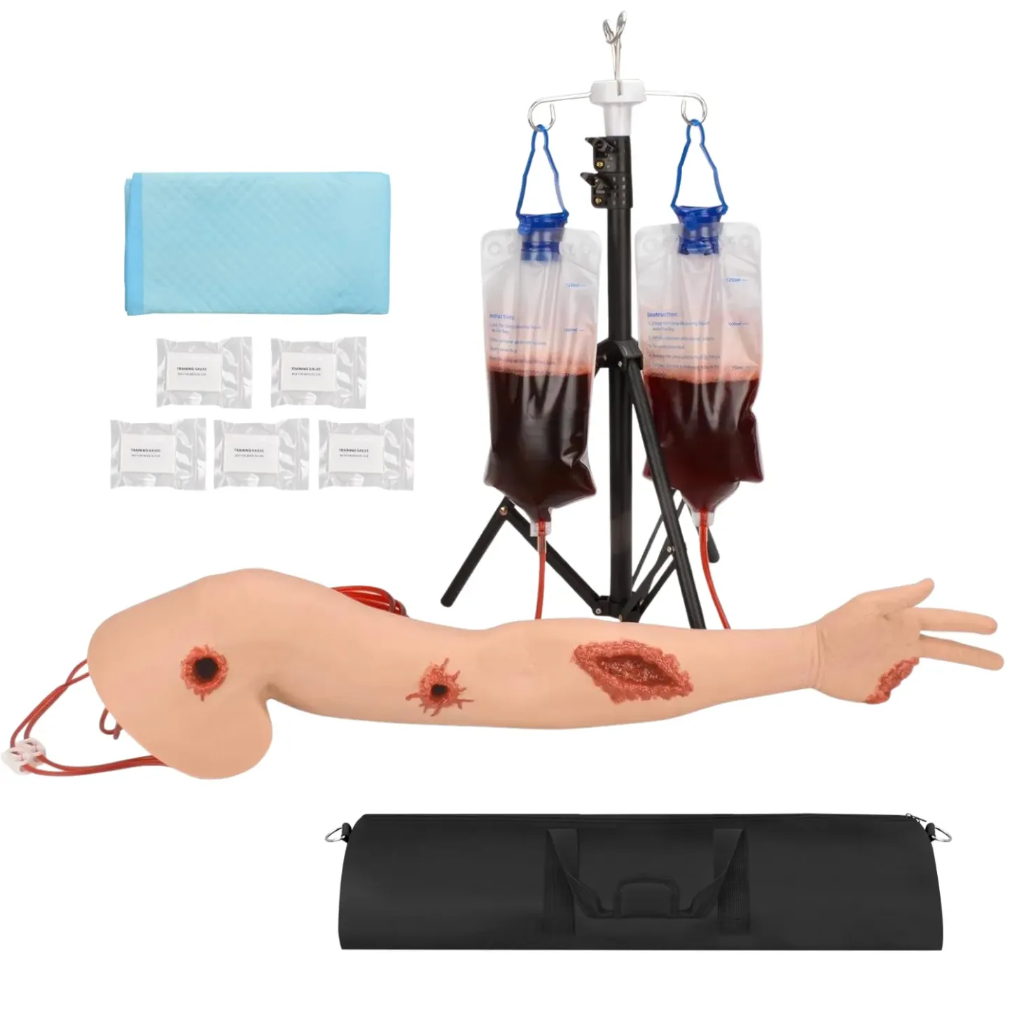 Multi-Wound Hemorrhage Control Arm Trainer Kit