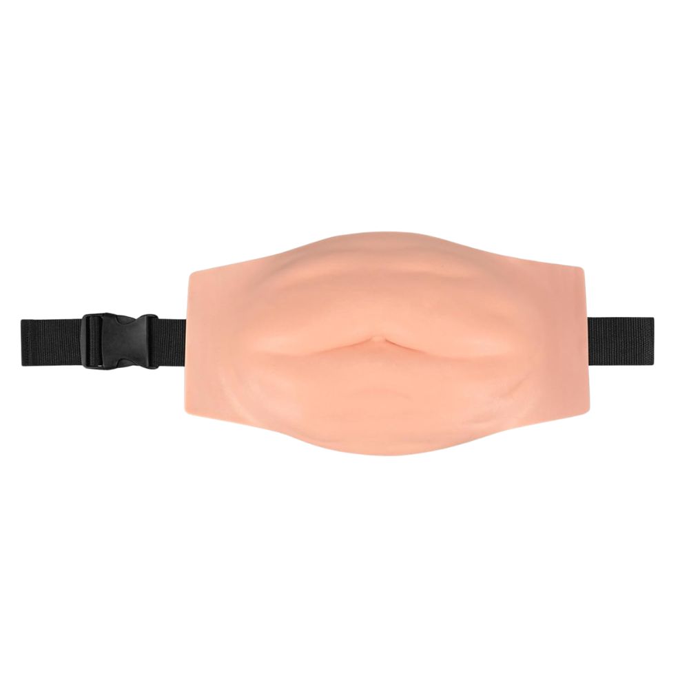 Advanced Abdominal Injection Belly Simulator with Skin-Fold, 3 Skin Tones